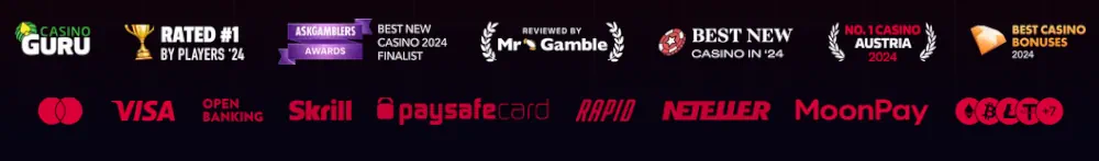 Ybets Casino Awards and Payments